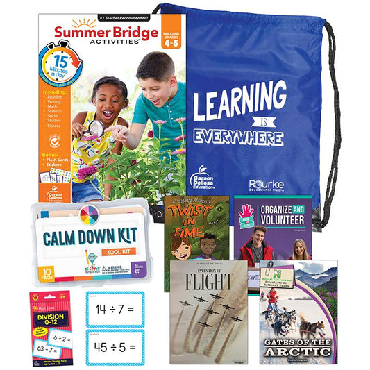 Summer Bridge Essentials Backpack, Grades 4-5