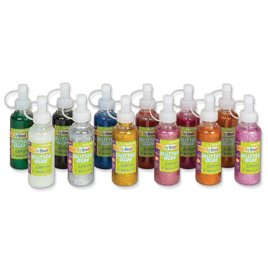 GLITTER GLUE 12PK ASSORTMENT