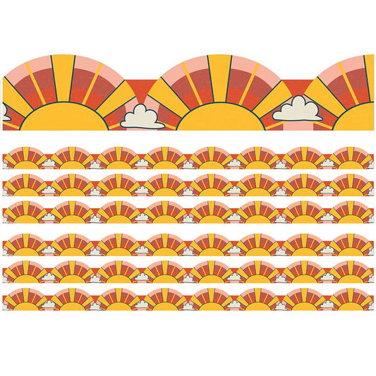 Adventurer Sunrise Deco Trim, 37 Feet Per Pack, 6 Packs