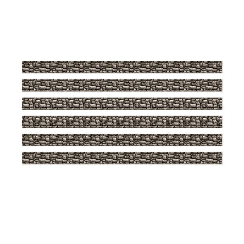 Curiosity Garden Stone Wall Deco Trim, 37 Feet Per Pack, 6 Packs