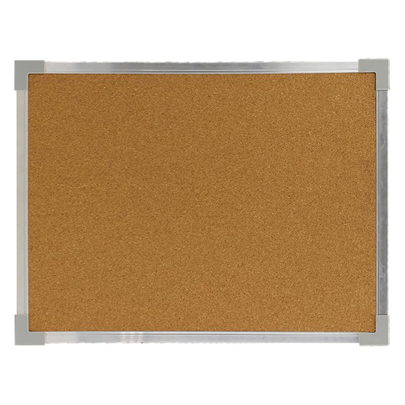 Aluminum Framed Cork Board, 18" x 24"