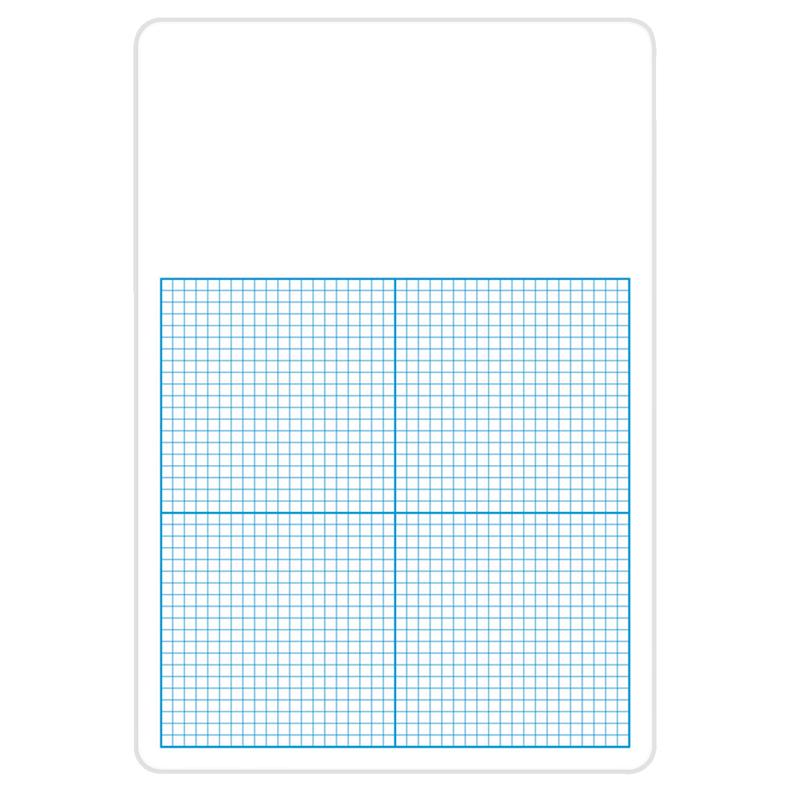 Flipside 12Pk 1/4In Graph Dry Erase, Boards Class Pack 11 X 16