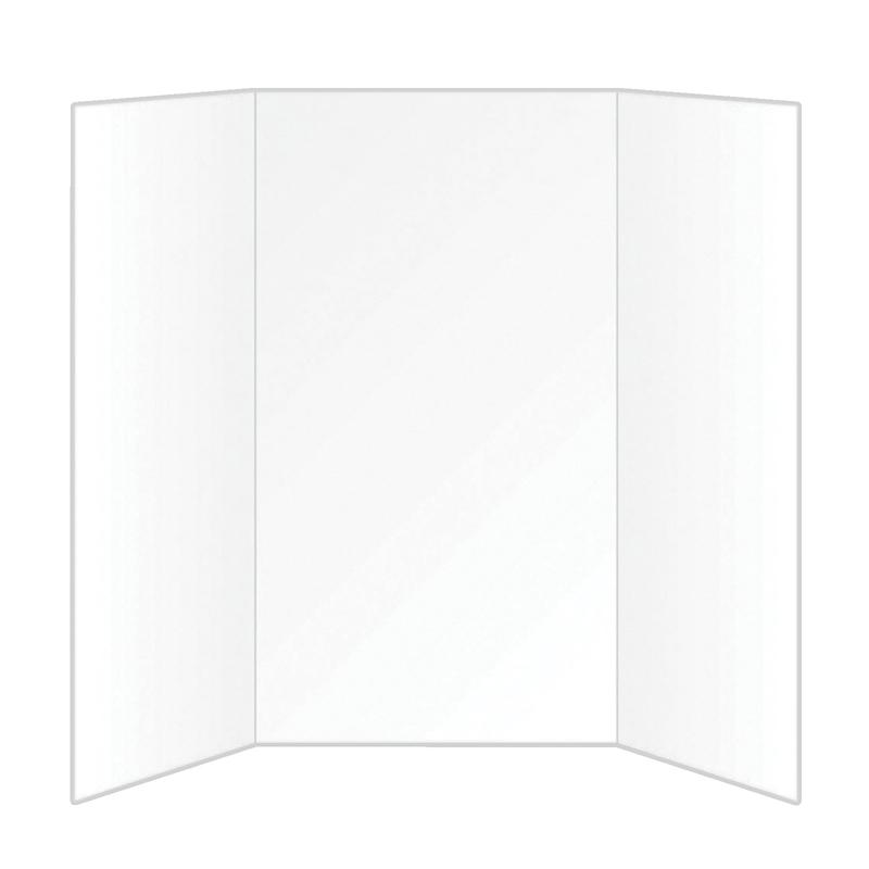 Foam Project Boards 10Pk White 18H, X 24W