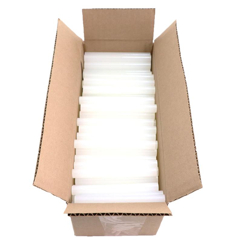 Full Size 4" Clear Hot Glue Stick, 5 lb Box