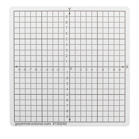 Graphing Stickers, Numbered Axis, 500 Stickers