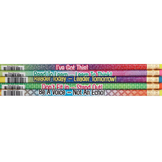 Motivate Me Pencils Assortment, Box of 144