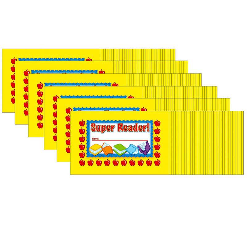 Super Reader! Punch Cards, 36 Per Pack, 6 Packs