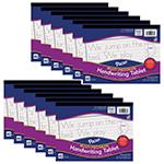 Multi-Program Handwriting Tablet, Zaner-Bloser, 40 Sheets, Pack of 12