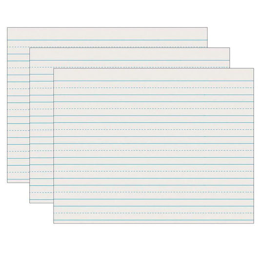 Newsprint Handwriting Paper, Skip-A-Line, Grade 2, 500 Sheets Per Pack, 3 Packs