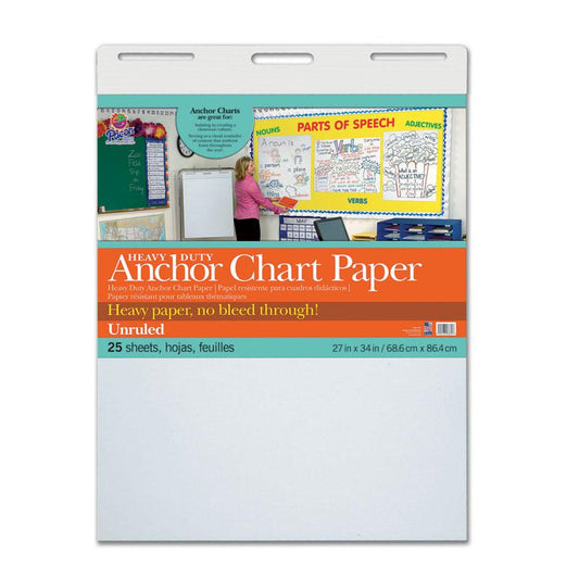 Heavy Duty Anchor 27X34 Unruled, Chart Paper