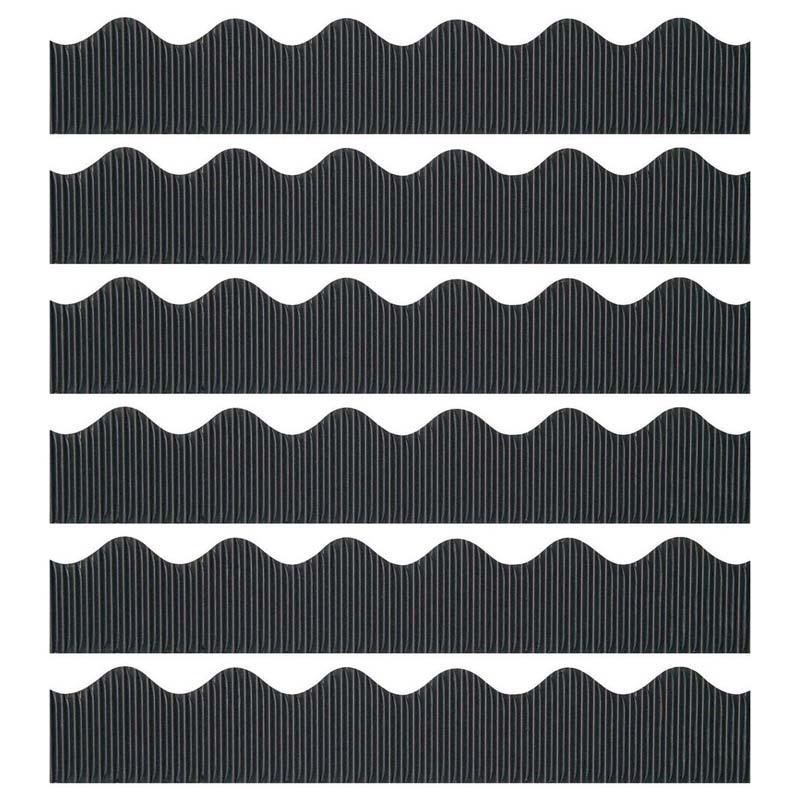 Decorative Border, Black, 2-1/4" x 50', 6 Rolls