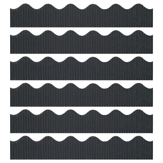 Decorative Border, Black, 2-1/4" x 50', 6 Rolls