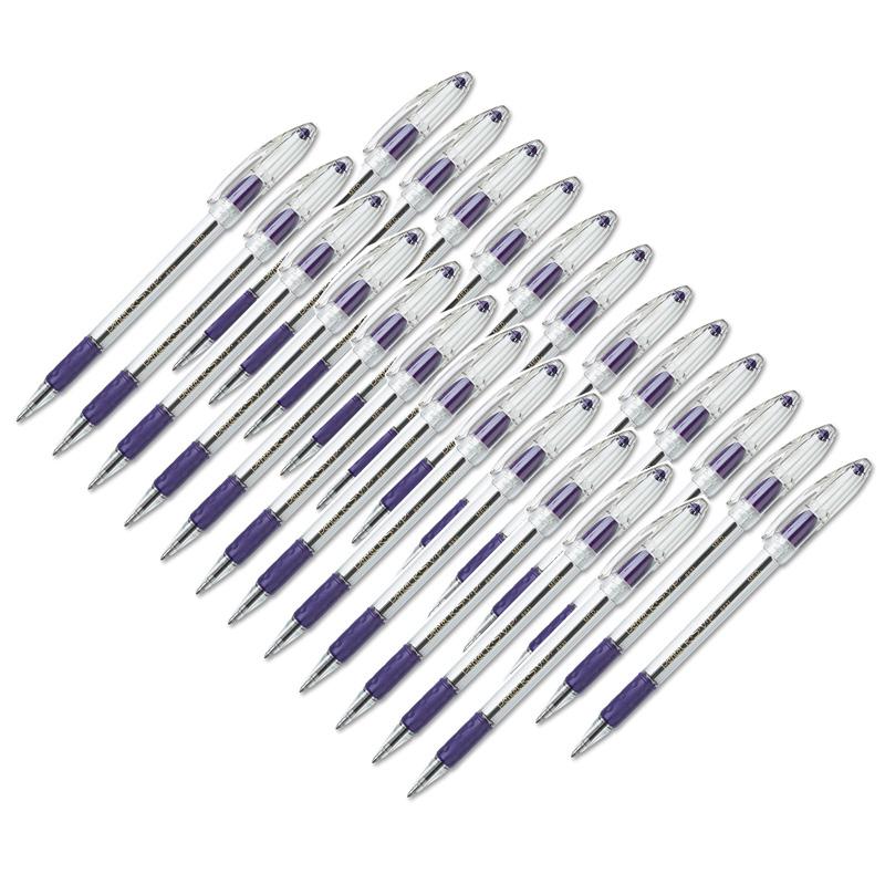 R.S.V.P. Ballpoint Pen, Medium Point, Violet, Pack of 24