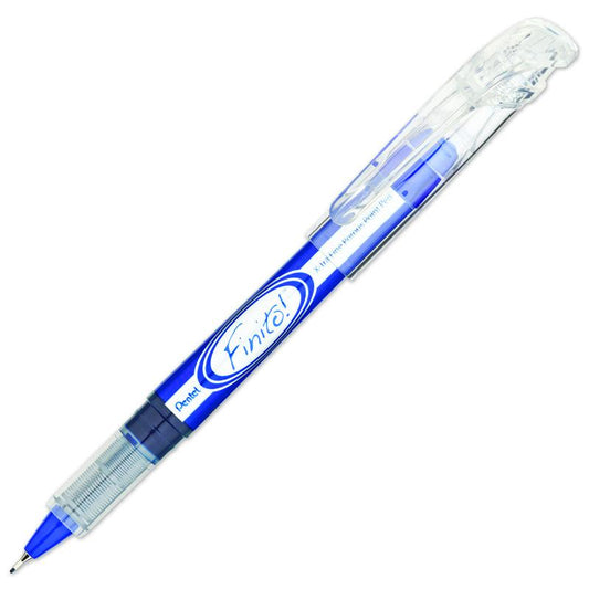 FINITO! Porous Point Pen, Extra Fine Point, Blue, Pack of 12