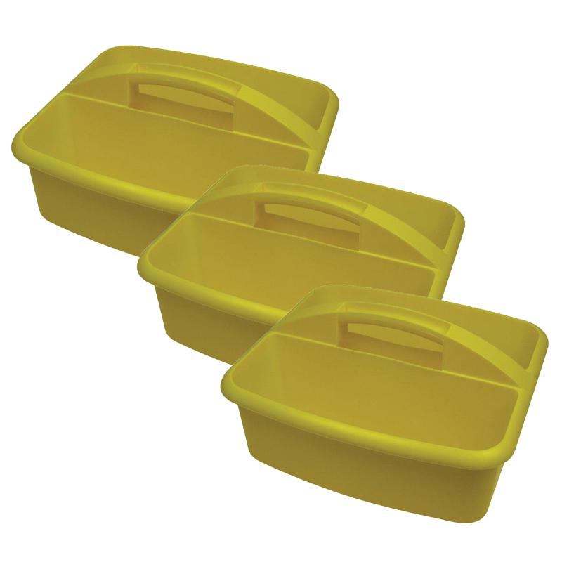 Large Utility Caddy, Yellow, Pack of 3