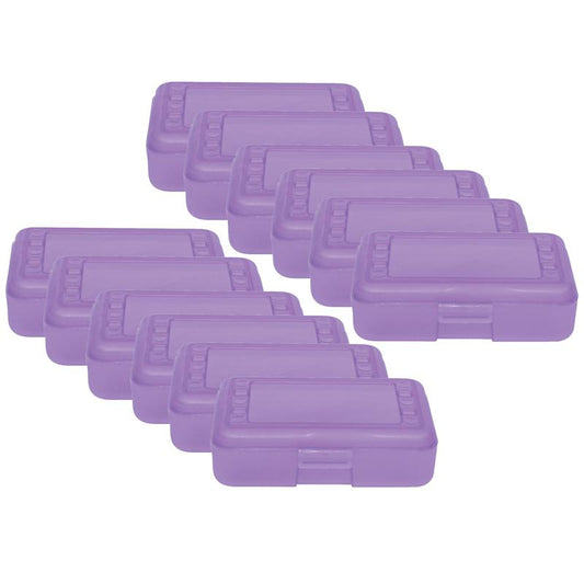 Pencil Box, Grape, Pack of 12