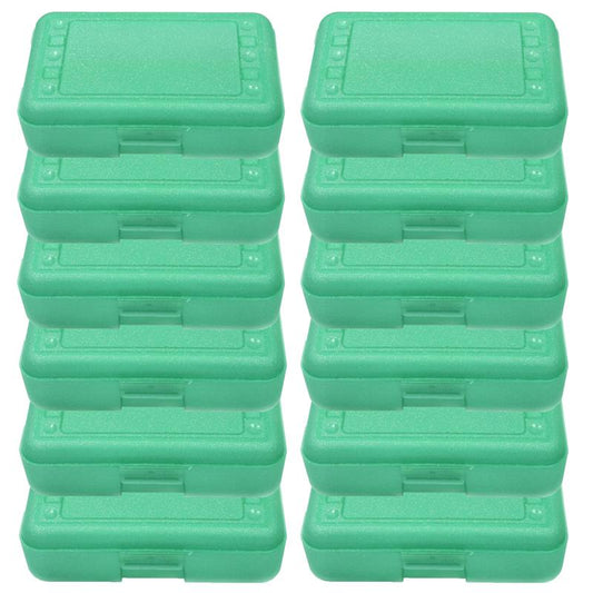 Pencil Box, Lime Sparkle, Pack of 12