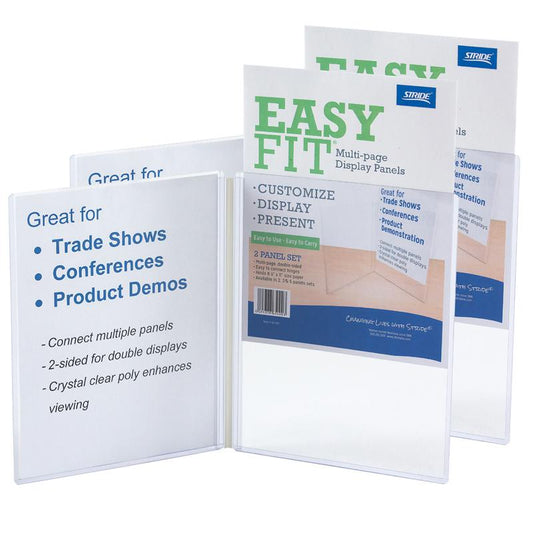 EasyFit Clear Display Panels, 2 Panels Per Set, 2 Sets