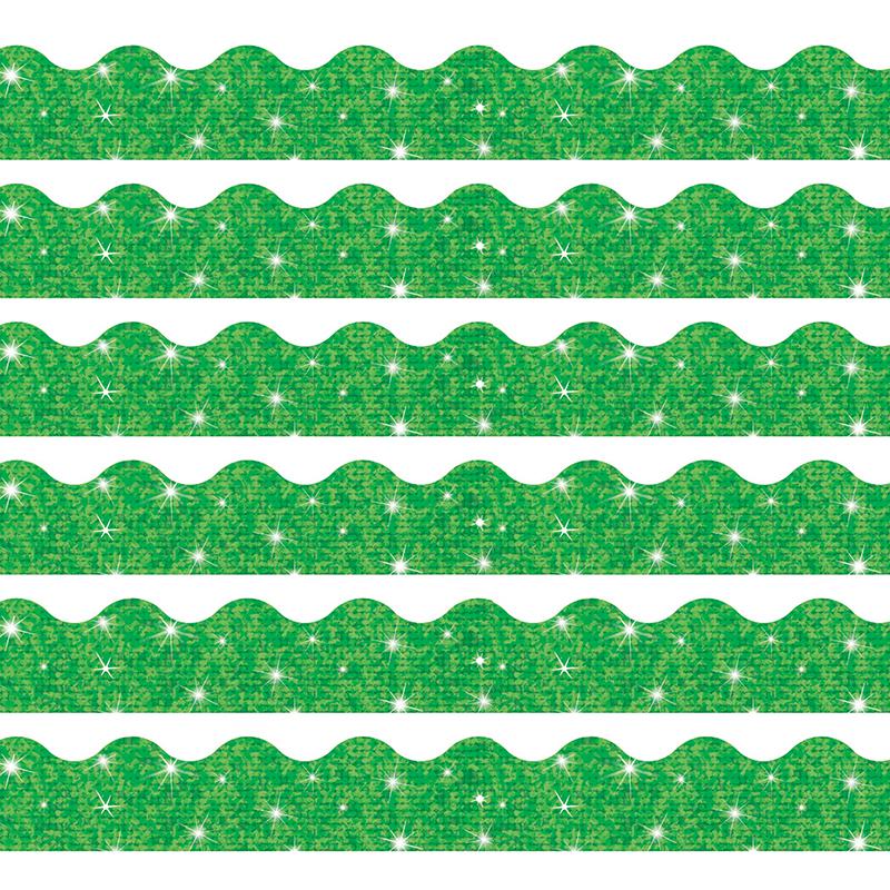 Green Sparkle Terrific Trimmers, 32.5' Per Pack, 6 Packs