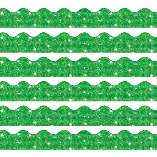 Green Sparkle Terrific Trimmers, 32.5' Per Pack, 6 Packs