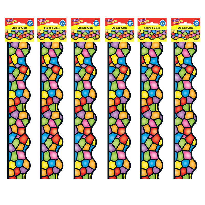 Stained Glass Terrific Trimmers, 39 Feet Per Pack, 6 Packs