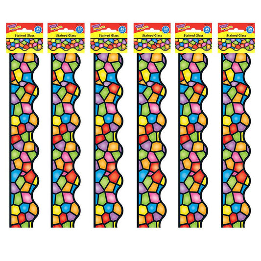 Stained Glass Terrific Trimmers, 39 Feet Per Pack, 6 Packs