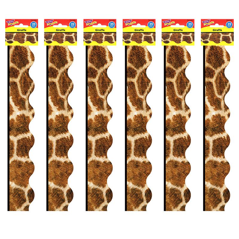 Giraffe Terrific Trimmers, 39 Feet Per Pack, 6 Packs