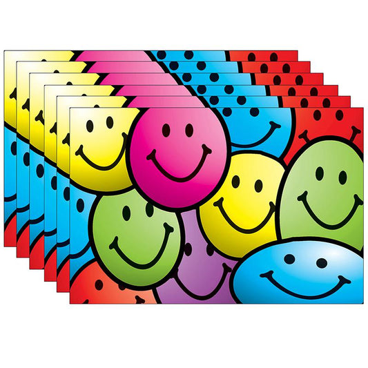 Smiley Faces Postcards, 30 Per Pack, 6 Packs