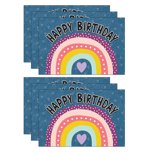 Oh Happy Day Happy Birthday Postcards, 30 Per Pack, 6 Packs