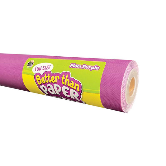 Fun Size Better Than Paper Bulletin Board Roll, Plum Purple, Pack of 3