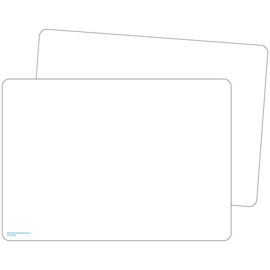 Double-Sided Premium Blank Dry Erase Boards, Pack of 10