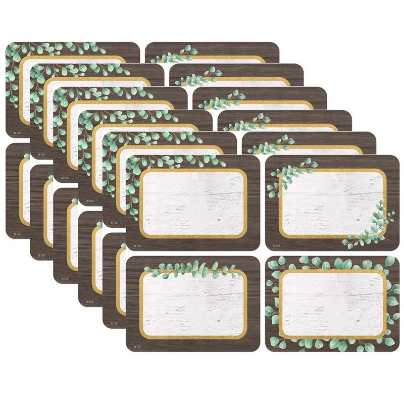 Eucalyptus Name Tags/Labels Multi-Pack, 36 Per Pack, 6 Packs