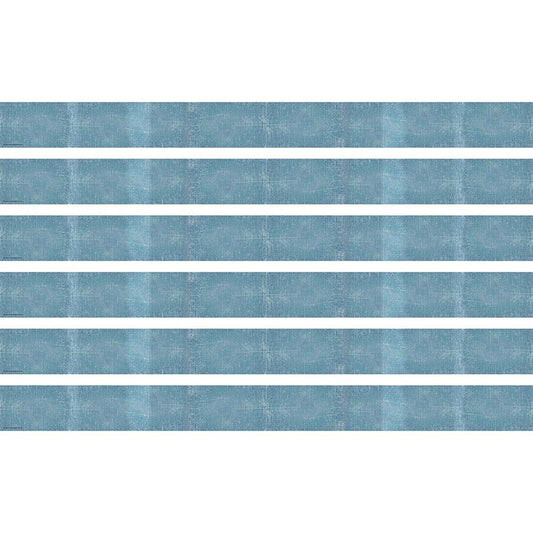 Moving Mountains Blue Straight Border Trim, 35 Feet Per Pack, 6 Packs