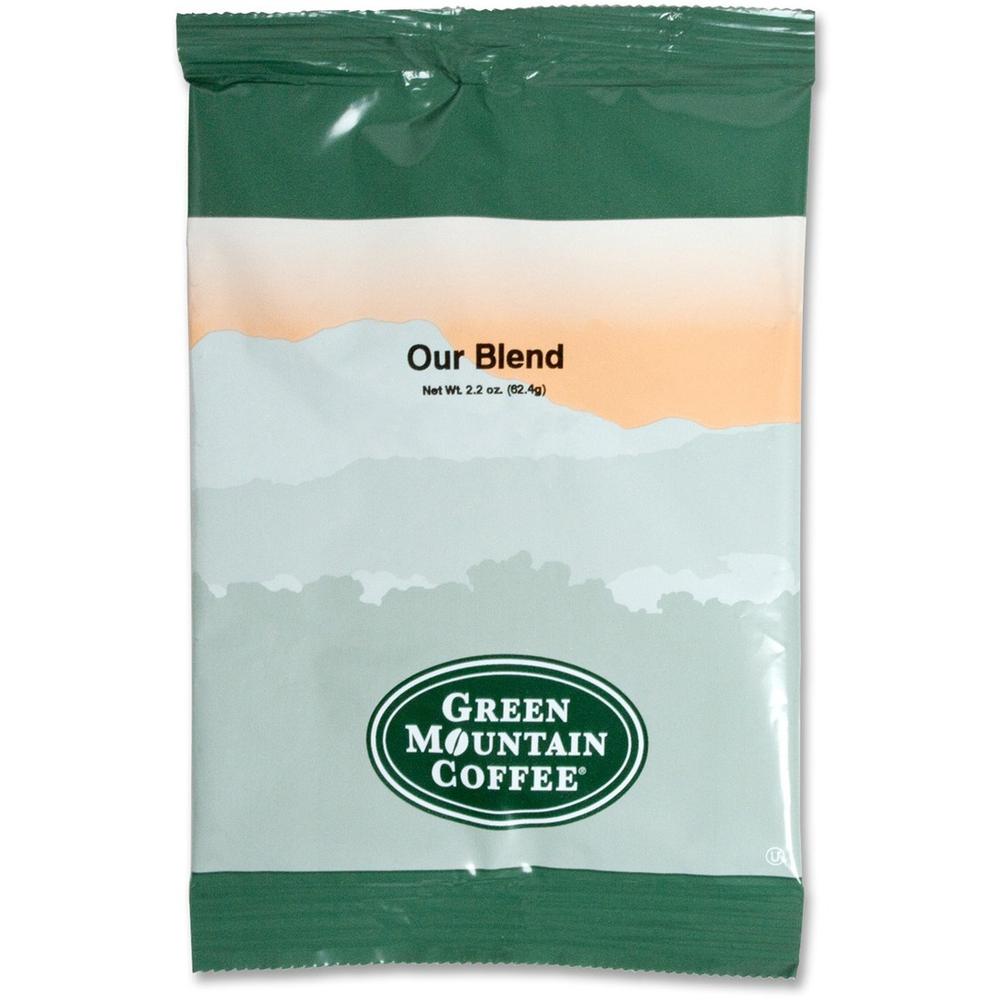 Starbucks Ground Our Blend Classic Ground Coffee - Light/Mild - 2.2 oz Per Packet - 100 Packet - 100 / Carton