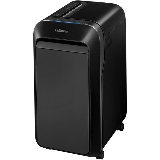 Fellowes Powershred LX220 Micro Cut Shredder - Micro Cut - 20 Per Pass - for shredding Paper, Credit Card, Paper Clip, Staples, Junk Mail - 0.156" x 0.500" Shred Size - P-4 - 7 ft/min - 9" Throat - 20