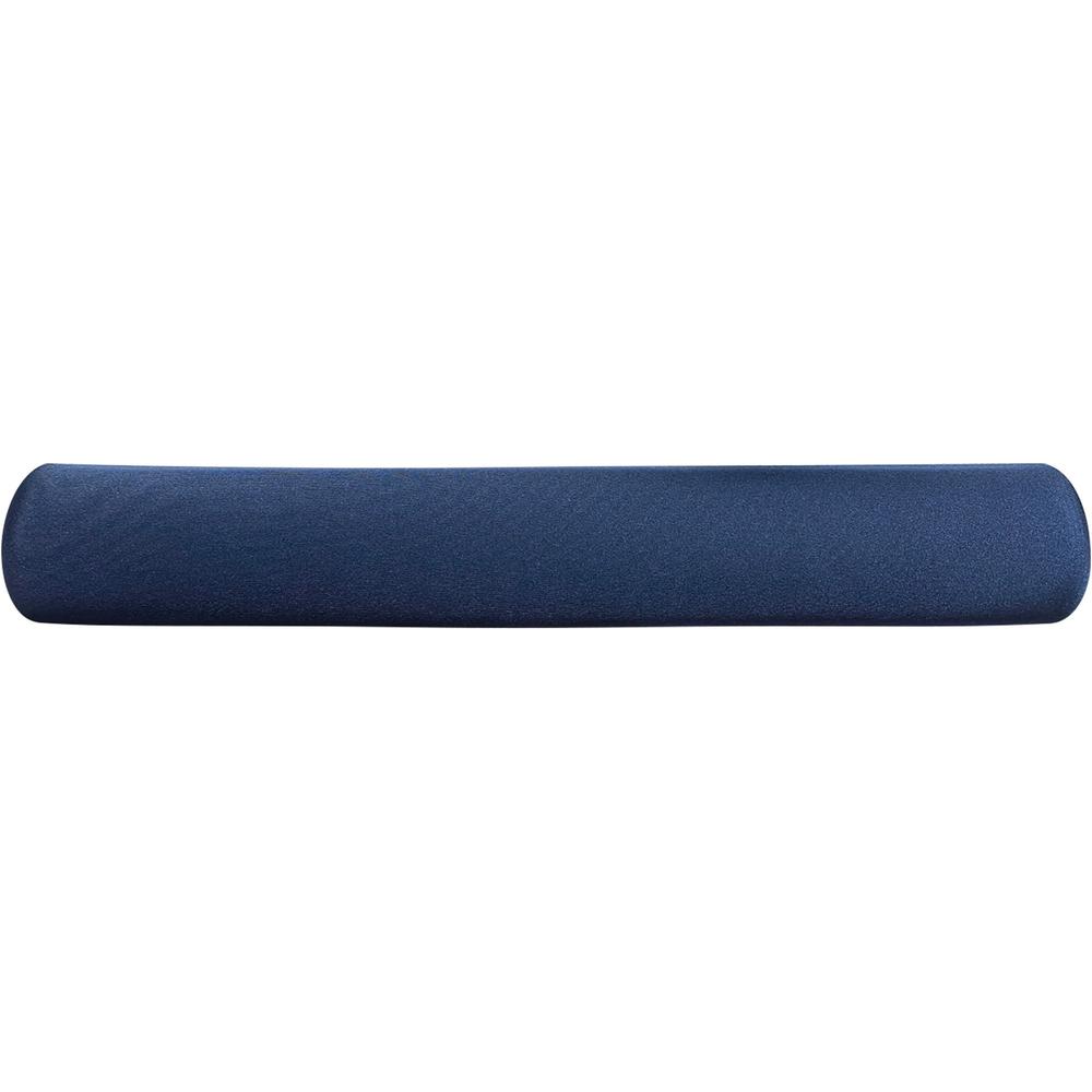 Compucessory Gel Keyboard Wrist Rest Pads - 19" x 2.87" x 0.75" Dimension - Blue - 1 Pack