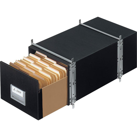 Bankers Box Staxonsteel File Storage Drawer System - Letter - Internal Dimensions: 12" Width x 24" Depth x 10.50" Height - External Dimensions: 14" Width x 25.5" Depth x 11.1" Height - Media Size Supp