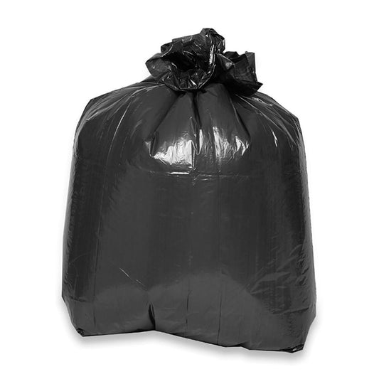 Genuine Joe Low Density Liners - Small Size - 16 gal Capacity - 24" Width x 31" Length - 0.60 mil (15 Micron) Thickness - Low Density - Brown, Black - 100/Carton