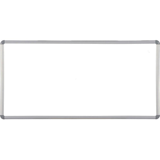 MooreCo Magna Rite Magnetic Marker Boards - 48" (4 ft) Width x 96" (8 ft) Height - Steel, Polyvinyl Chloride (PVC), Medium Density Fiberboard (MDF) Surface - Anodized Aluminum Frame - Rectangle - 1 Ea