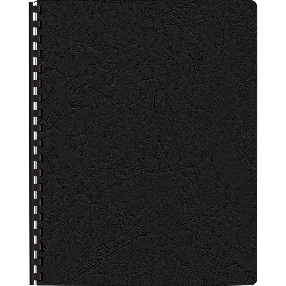 Fellowes Expressions Oversize Grain Presentation Covers - 11.3" Height x 8.8" Width x 0.1" Depth - For Letter 8 3/4" x 11" Sheet - Leather - 200 / Pack