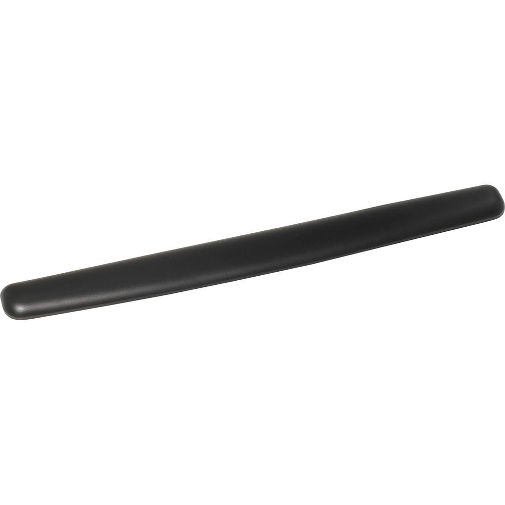 3M Gel Wrist Rest - 2.50" x 25" Dimension - Black - 1 Pack