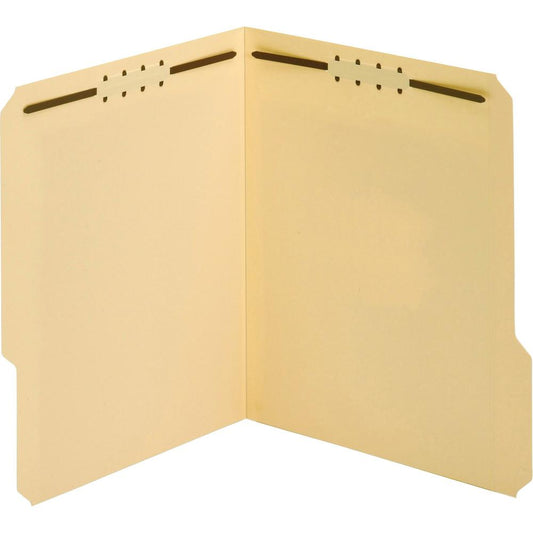 Pendaflex 1/3 Tab Cut Letter Recycled Top Tab File Folder - 8 1/2" x 11" - 3/4" Expansion - 1 Fastener(s) - 2" Fastener Capacity for Folder - Top Tab Location - Assorted Position Tab Position - Manila