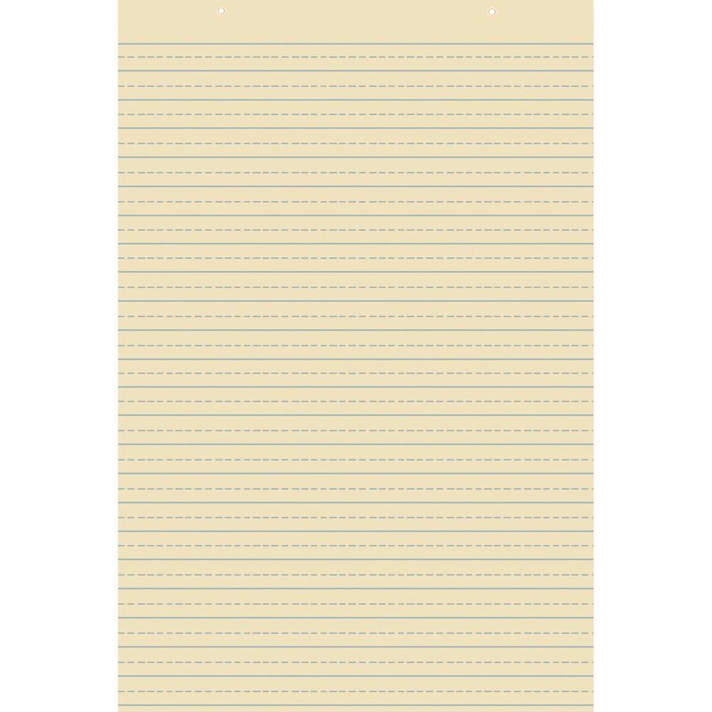 Pacon Recyclable Ruled Tagboard Sheet - 0.88"Height x 24"Width x 36"Length - 100 / Pack - Manila