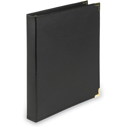 Samsill Classic Collection Executive Presentation Binder - 1" Binder Capacity - Letter - 8 1/2" x 11" Sheet Size - 200 Sheet Capacity - 3 x Round Ring Fastener(s) - 2 Inside Back, Inside Front Pocket(