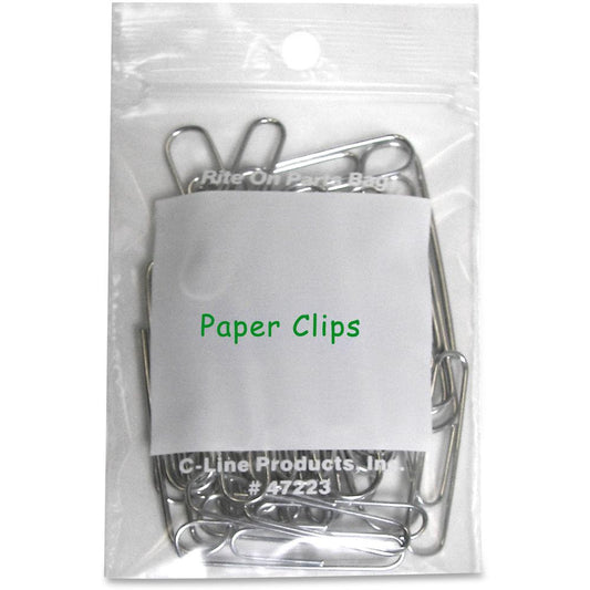 C-Line Write-On Poly Bags - 2 x 3, 1000/BX, 47223