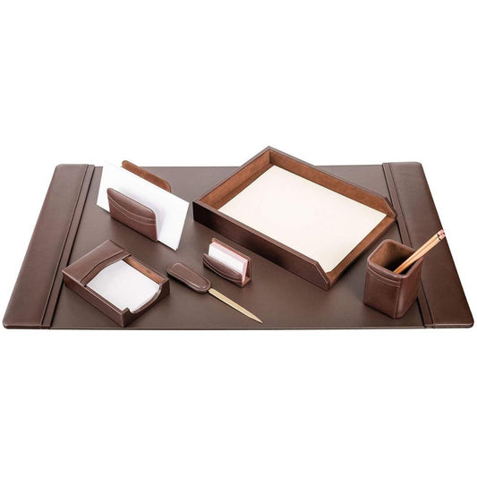 Dacasso Leather Desk Set - 1 Each