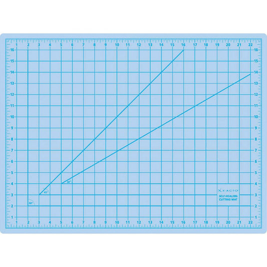 Elmer's X7763 Self Healing Cutting Mat - 24" Length x 36" Width x 0.10" Depth - Gray - 1Each