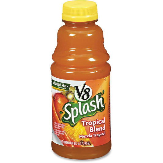 V8 Splash Fruit Juice - 16 fl oz (473 mL) - 12 / Carton