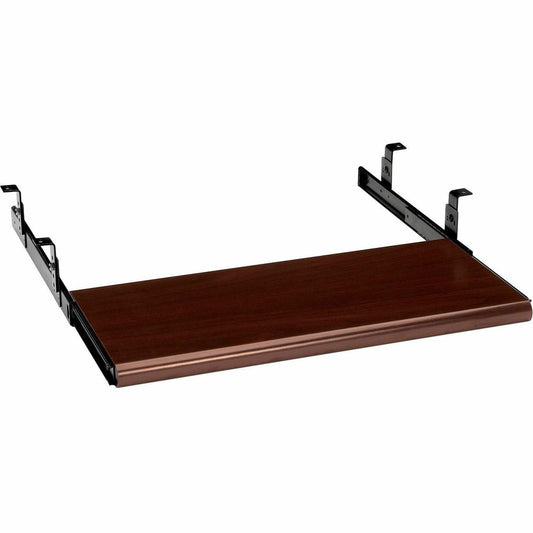 HON H4022 Keyboard Tray - 21.5" Width x 10" Depth - Mahogany