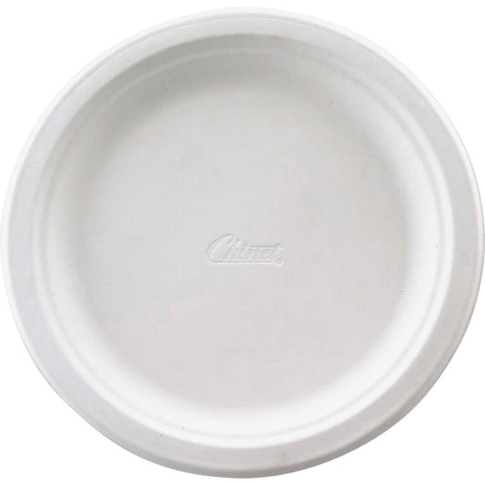 Chinet 6-3/4" Premium Tableware Plates - White - 125 / Pack